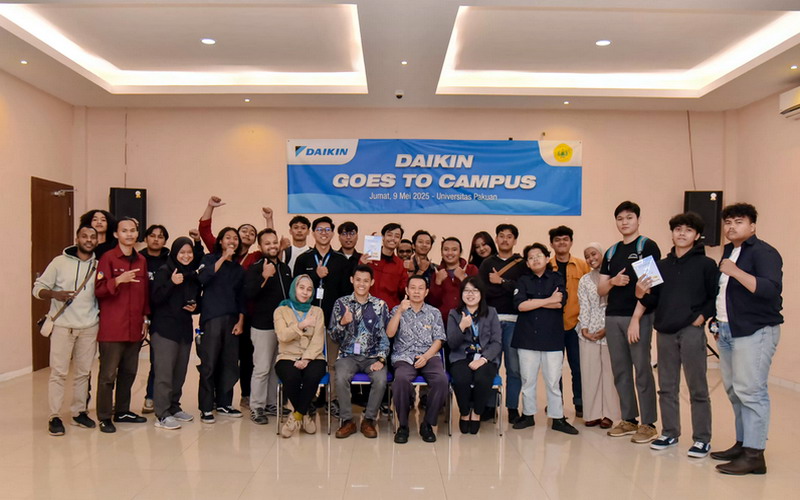 Kegiatan DAIKIN Goes To Campus Hadir di Universitas Pakuan Tingkatkan Skill