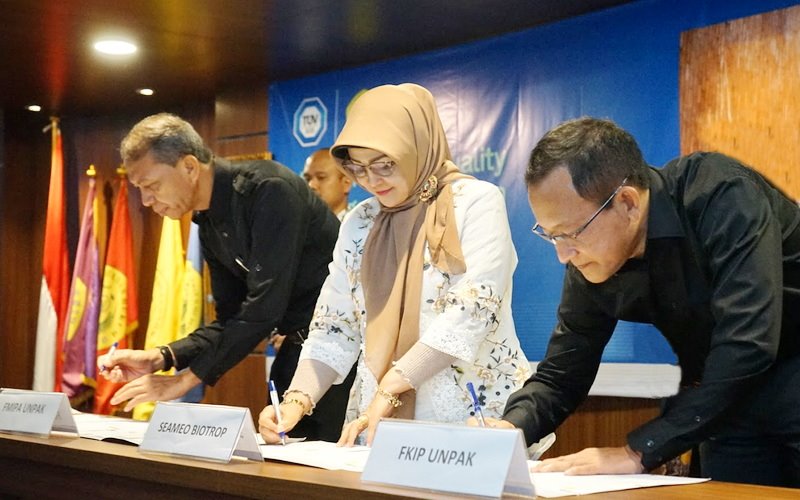 Unpak Teken MoU dan MoA dengan TUV SUD Indonesia dan 2 Perguruan Tinggi
