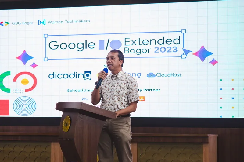 Program Studi Ilmu Komputer FMIPA dan GDG Bogor menggelar Google I/O Extended Bogor 2023