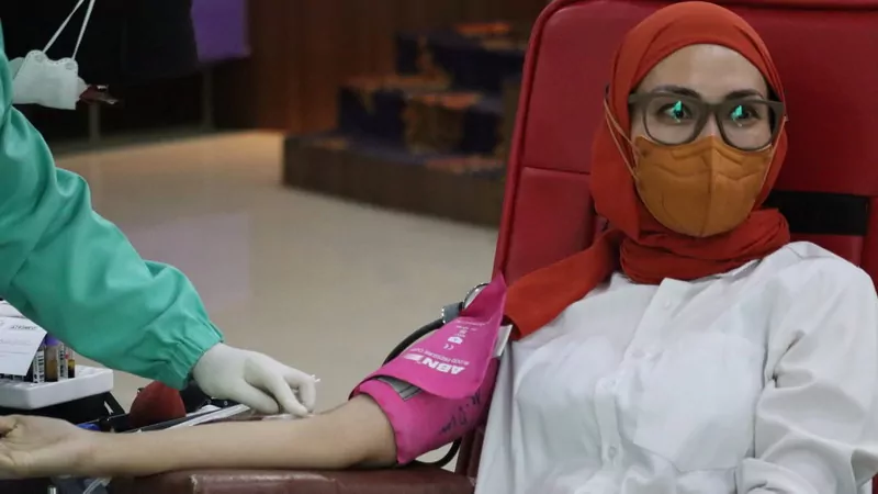 Donor Darah Universitas Pakuan bekerjasama dengan PDDI
