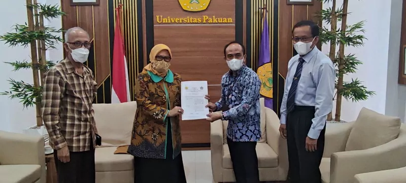Universitas Pakuan Menerima Kedatangan Kepala Kantor Wilayah Ditjen Perbendaharaan Jawa Barat