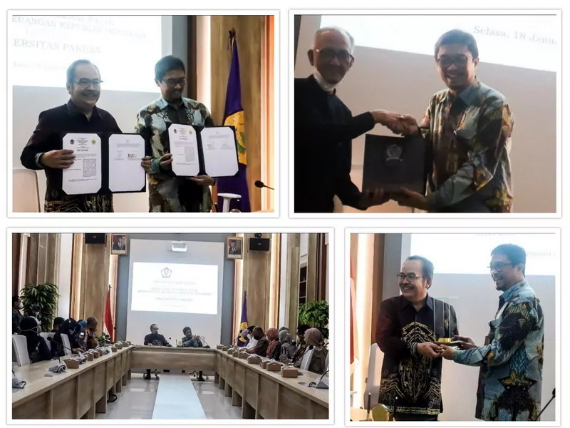 Penandatanganan Perjanjian Kerjasama Universitas Pakuan Bersama Direktorat Jenderal Pajak (DJP) Kanwil Jabar III